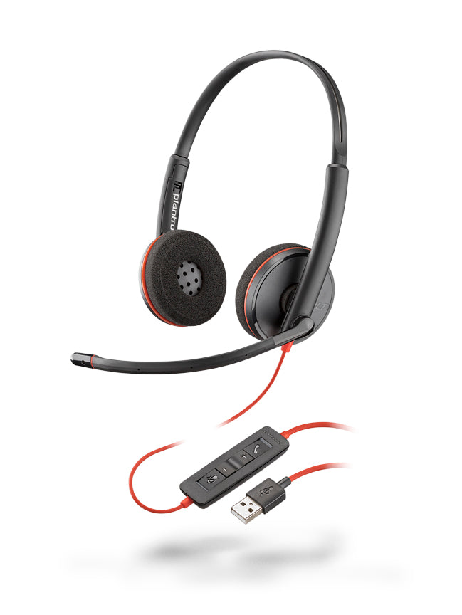 Poly Blackwire C3220 USB-A Stereo Poly Blackwire C3220 USB-A Stereo